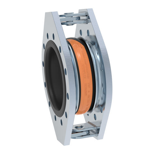 Компенсатор линейного расширения из каучука - A-3 - STENFLEX Rudolf Stender GmbH - круглый / с фланцем / для канализации