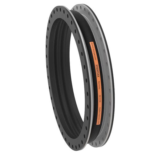 Компенсатор линейного расширения из каучука - C-1 - STENFLEX Rudolf Stender GmbH - круглый / с фланцем / осевой
