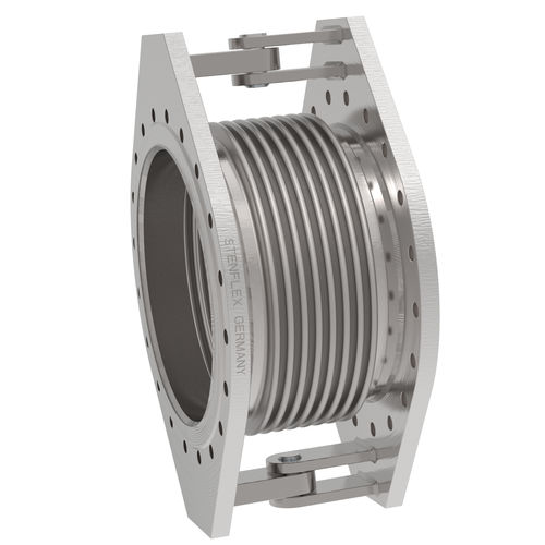 Компенсатор линейного расширения из стали - SF-32 - STENFLEX Rudolf Stender GmbH - круглый / с фланцем / для сварки