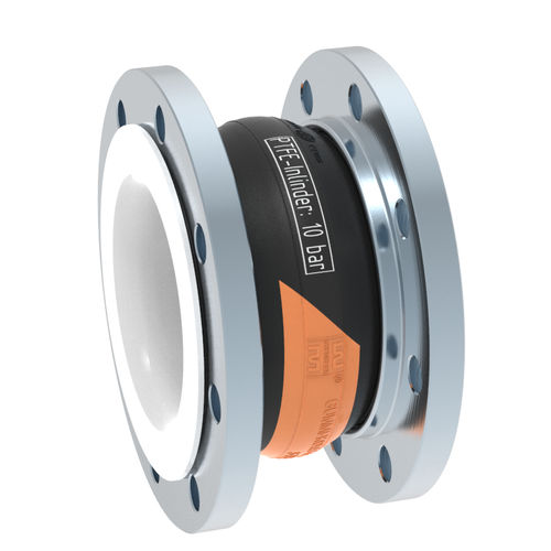Компенсатор линейного расширения из ПТФЭ - AI-1 - STENFLEX Rudolf Stender GmbH - круглый / с фланцем / осевой