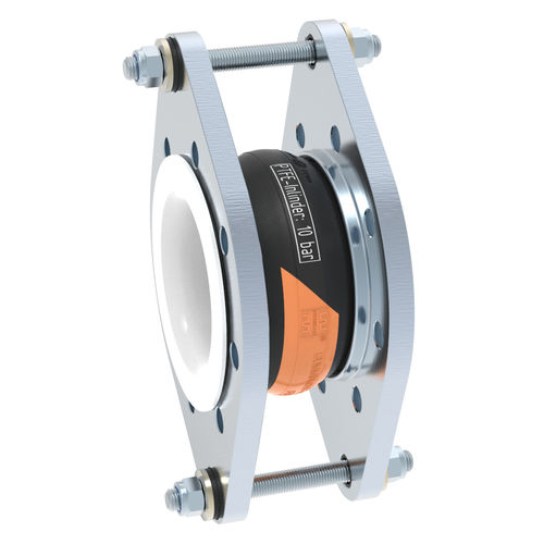 Компенсатор линейного расширения из ПТФЭ - AI-2 - STENFLEX Rudolf Stender GmbH - круглый / с фланцем / для химической промышленности