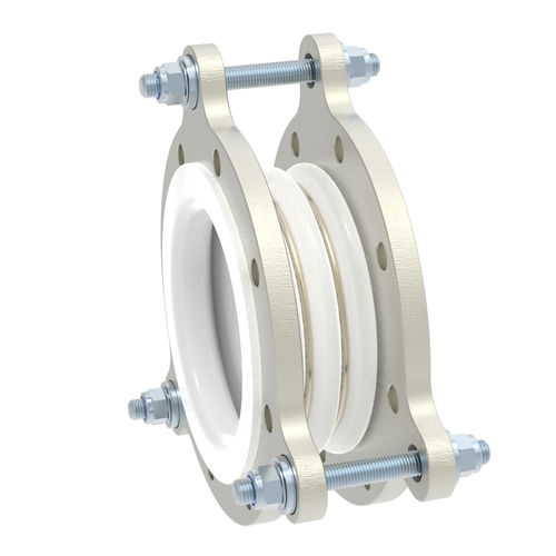 Компенсатор линейного расширения из ПТФЭ - P-2 - STENFLEX Rudolf Stender GmbH - круглый / с фланцем / осевой