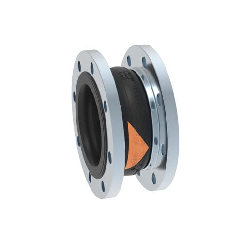 Компенсатор линейного расширения из каучука - R-1  - STENFLEX Rudolf Stender GmbH - круглый / с фланцем / осевой