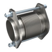 Компенсатор линейного расширения из стали - SA-20 - STENFLEX Rudolf Stender GmbH - круглый / для сварки / осевой