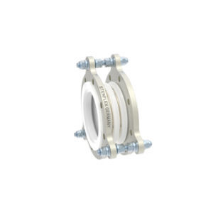 Компенсатор линейного расширения из ПТФЭ - P-4 - STENFLEX Rudolf Stender GmbH - круглый / с фланцем / осевой