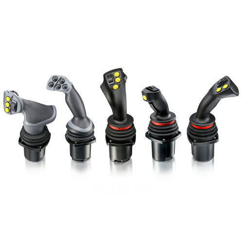Аналоговый джойстик - JS1-H series - Danfoss Power Solutions - с эффектом Холла / переключатель / прочный