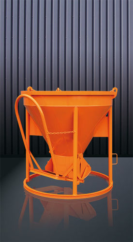 Конический ковш для подачи бетона - 1013 series - Eichinger Equipement - с открывающимся дном