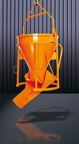 Конический ковш для подачи бетона - 1020 series - Eichinger Equipement - с открывающимся дном