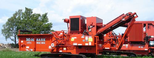 Гусеничный измельчитель веток - 3400X - Morbark, Inc.