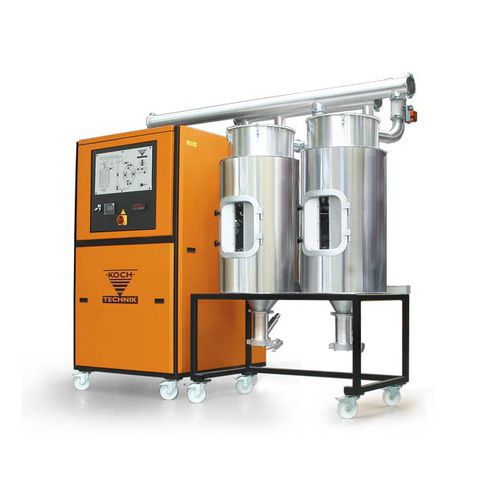 Осушитель с сухим воздухом - CKT series - Koch-Technik, Werner Koch Maschinentechnik GmbH - непрерывного действия / для пластиковых гранул / модульный