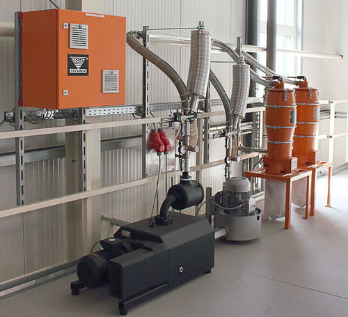Вакуумный насос для пневматической транспортировки - Koch-Technik, Werner Koch Maschinentechnik GmbH - с носиком / для гранул / высокоэффективный