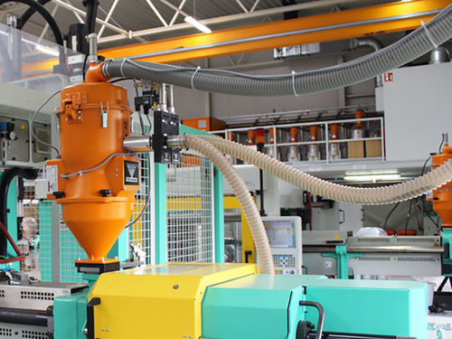 Загрузчик с бункером для пластиковых гранул - Koch-Technik, Werner Koch Maschinentechnik GmbH - для обработки пластмасс