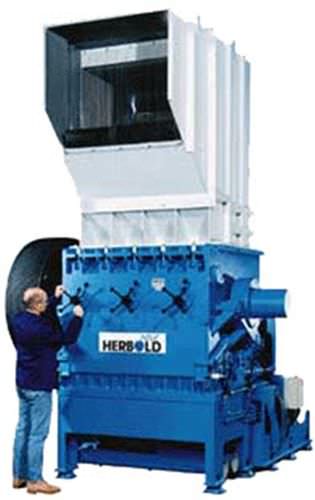 Дробилка для пластмасс - SX series - NEUE HERBOLD Maschinen-u. Anlagenbau GmbH - большой мощности / централизованная / для измельчения сухим способом