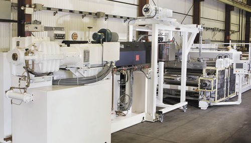 Экструзионная линия 9 слоев - Davis Standard Extrusion Systems - для пластин / пластины из пластмассы / для PP