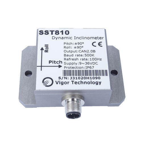 Трехосевой наклономер - SST810 - Shanghai Vigor Technology Development Co., Ltd. - RS-232 / MEMS / инерциальный