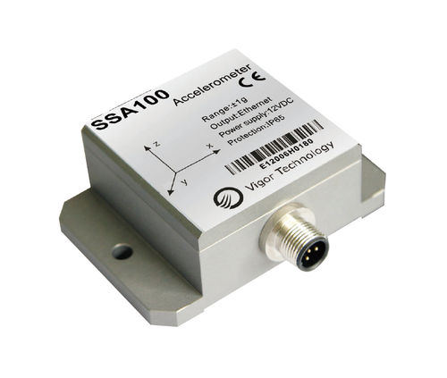 Датчик вибраций MEMS - SSA100 - Shanghai Vigor Technology Development Co., Ltd. - для контроля машины / для трубопровода (строительные работы) / прочный