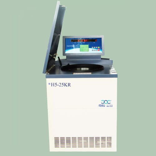 Машина-центрифуга для лабораторий - H5-25KR - Hunan Kecheng Instrument Equipment Co.,Ltd - напольная / компактная / вертикальная