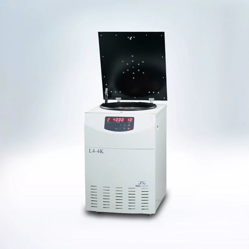 Машина-центрифуга для лабораторий - L4-4K - Hunan Kecheng Instrument Equipment Co.,Ltd - напольная / вертикальная / с загрузкой сверху