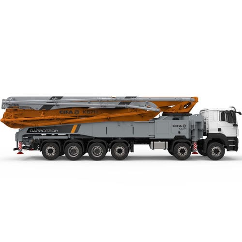 Автобетононасос для строительства - K67H - CIFA S.p.A