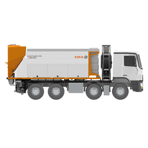 Мобильный бетононасос - Easyfloor A70 - CIFA S.p.A - для строительства / поршневый