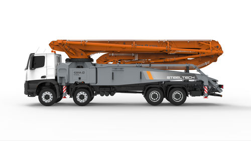 Автобетононасос для строительства - K50L - CIFA S.p.A - дизельный