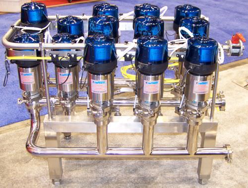 Клапан для остановки - Top Line Process Equipment Company - для жидких пищевых продуктов и напитков