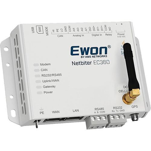 Мосток связи - Netbiter EC360 - Ewon - для обеспечения безопасности / промышленный / для телеметрии