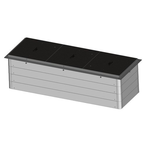 Подземная соединительная коробка - CT S6 series - Ebo Systems SAS - стеклопластик / для кабеля