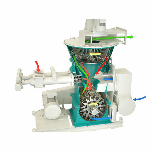 Дробилка для производства порошка - TurboGrinder - Maschinenfabrik Gustav Eirich GmbH & Co. KG - ударная / горизонтальная / для измельчения сухим способом