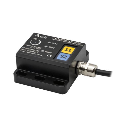 Одноосный наклономер - INS 120 - ATEK SENSOR TECHNOLOGIE - аналоговый / IP67