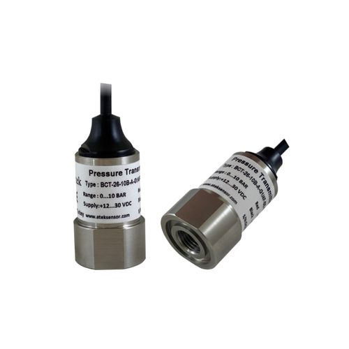 Относительный трансдуктор давления - BCT 26 - ATEK SENSOR TECHNOLOGIE - вакуумный / пьезосопротивление / 4-20 мА