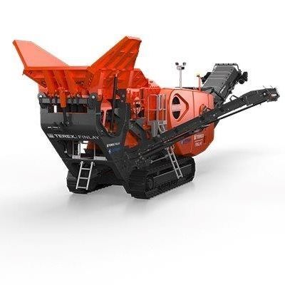 Щековая камнедробилка - J-1280 Hybrid - TEREX Mobile Processing Equipment - мобильная / гусеничная