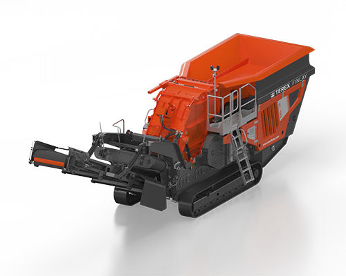 Ударная камнедробилка - IC-110 - TEREX Mobile Processing Equipment - мобильная / компактная