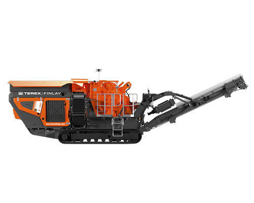 Ударная камнедробилка - IC-100 - TEREX Mobile Processing Equipment - мобильная / компактная / гусеничная