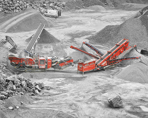 Вибрирующее грубое сито - 696 - TEREX Mobile Processing Equipment - угля / наклонное / компактное
