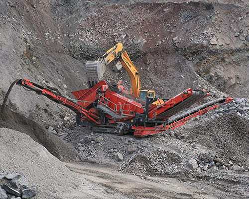 Грубое сито для сухого грохочения - 883+ - TEREX Mobile Processing Equipment - для строительной площадки / для шахты / для переработки