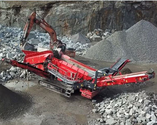 Грубое сито для сухого грохочения - 883+ - TEREX Mobile Processing Equipment - для строительной площадки / для шахты / для переработки