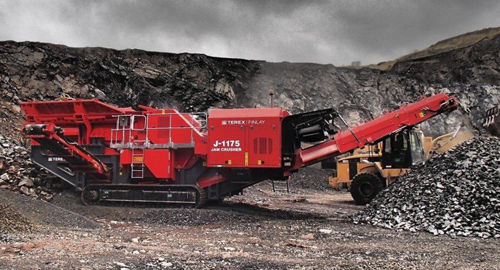 Щековая камнедробилка - J-1175  - TEREX Mobile Processing Equipment - мобильная / гусеничная / компактная