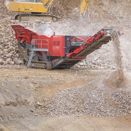 Щековая камнедробилка - J-1480 - TEREX Mobile Processing Equipment - мобильная / с дизельным двигателем / первичная
