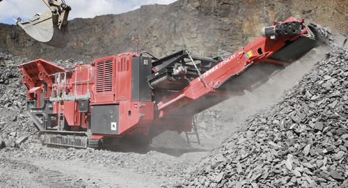 Щековая камнедробилка - J-1175 Hybrid - TEREX Mobile Processing Equipment - мобильная / гусеничная / высокая производительность