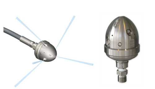 Форсунка для очистки - 95 mm, 1 500 bar | BADGER XL - Salotech International B.V. - для воды / многоточечная / для резервуара