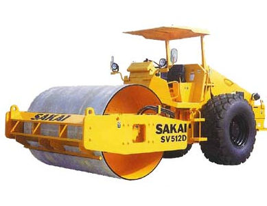 Одноцилиндровый каток - max. 13 000 kg (28 660 lbs) | SV512D/T/TF/DF - SAKAI HEAVY INDUSTRIES - вибрационный / шарнирный