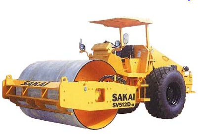 Одноцилиндровый каток - max. 13 000 kg (28 660 lbs) | SV512 series - SAKAI HEAVY INDUSTRIES - вибрационный / шарнирный