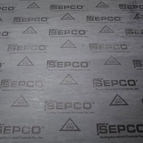 Прокладочный лист из каучука - SEPCO - из неопрена / из синтетического волокна / для пластин