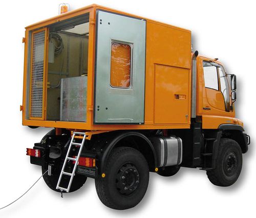 Гидравлическая лебедка - KE-SP 3030 Unimog - Jakob Thaler GmbH - для вытягивания / для транспортных средств
