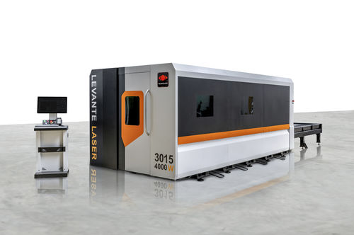 Станок для резки лазер 2D - TecnoLaser Levante A - TECHNOLOGY Italiana - волоконный лазер / для железа / для алюминия