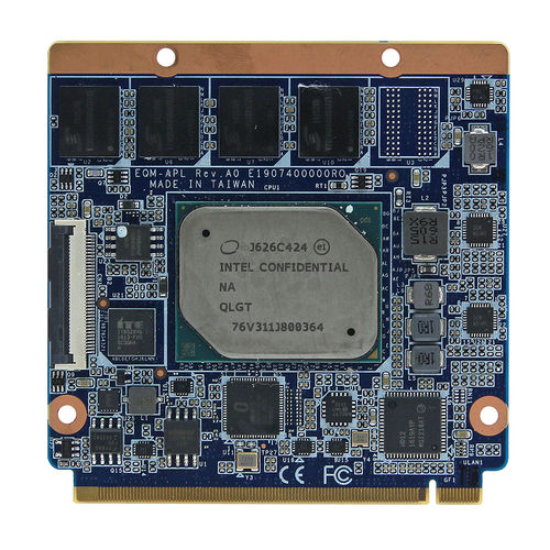 Плата CPU Qseven® - EQM-APL - BCM Advanced Research - Intel® Celeron® J3455 / intel® celeron® N3350 / Intel® Atom x7-E3950