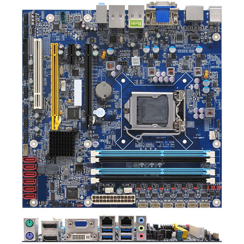 Материнская плата микро-ATX - RX87Q - BCM Advanced Research - Intel® Core™ i series / Intel® / DDR3