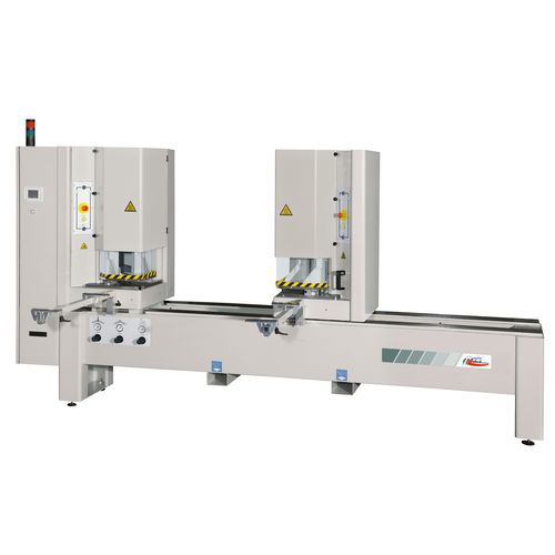 Станок для сварки двойная головка - WM2LV - ABCD MACHINERY S.r.l. - с плитой для нагрева / автоматический / для ПВХ