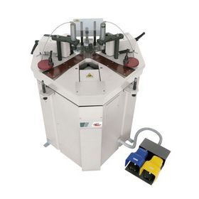 Машина для обжима углов для алюминиевых профилей - VECTRA 150 - ABCD MACHINERY S.r.l. - полуавтоматическая / гидропневматическая / с педалью